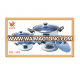 very cheap kitchen stainless steel hot pot casserole set with eco friendly material